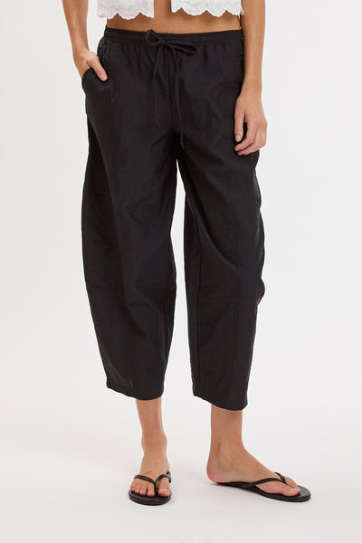 drawstring bowed pant