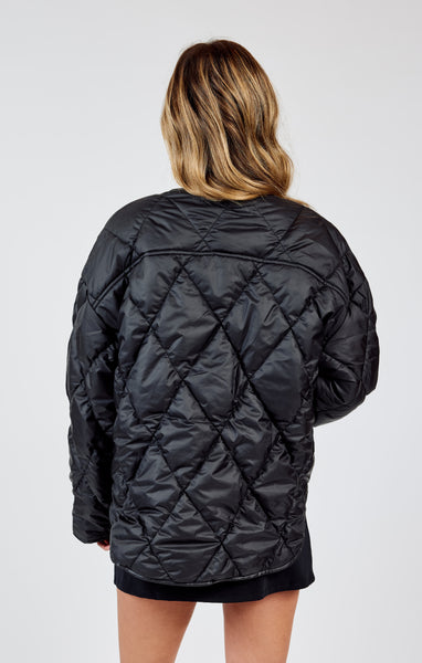 dewdrop quilted puffer