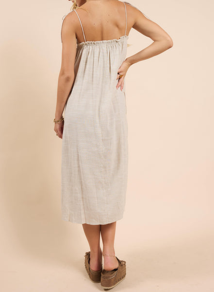 mojave tie strap dress