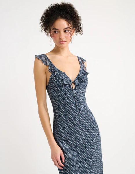 butterfly midi dress