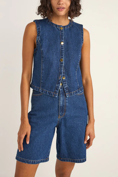 gia denim vest