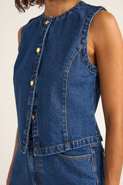 gia denim vest