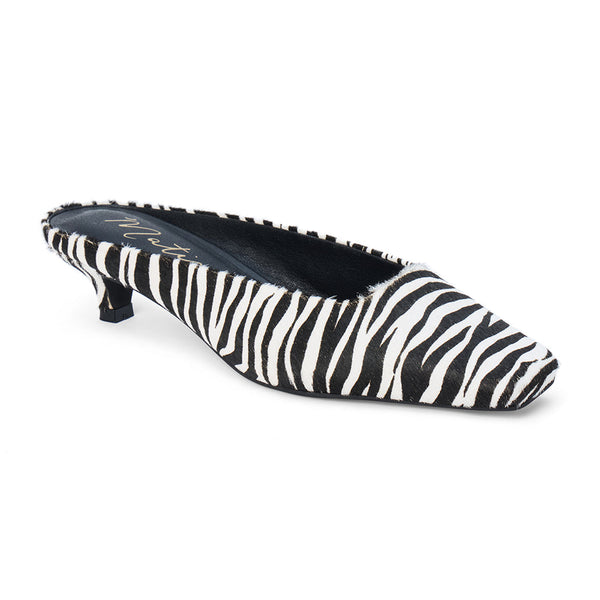 classy heeled mule