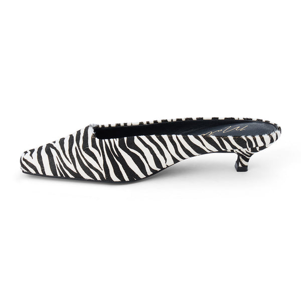 classy heeled mule