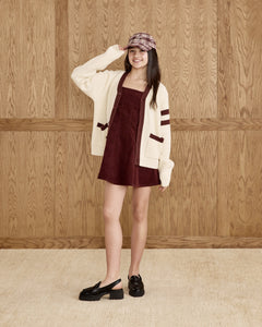 teen collegiate cardigan
