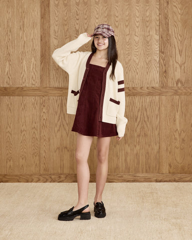 teen collegiate cardigan