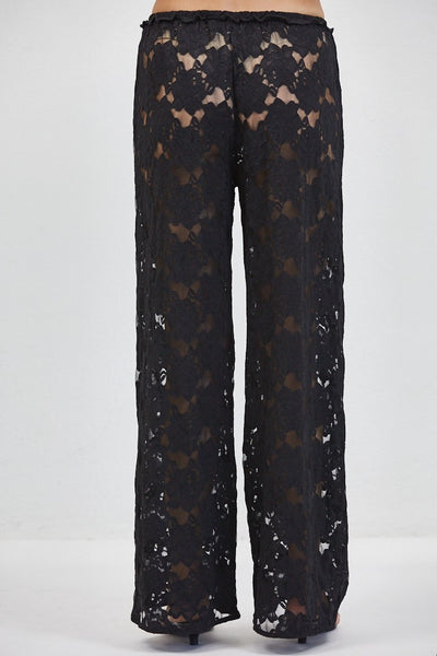 chantilly lace pants