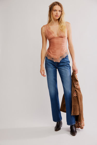 elena lace tank