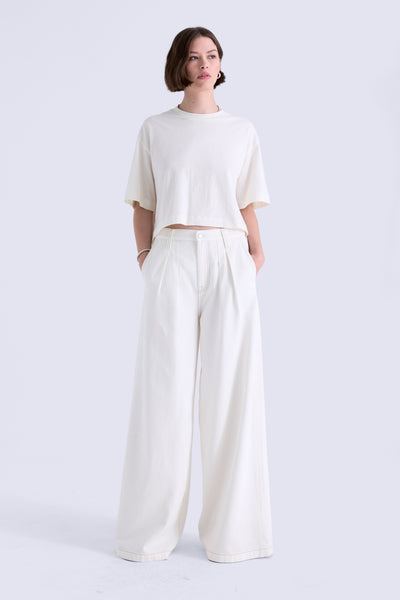 delphine pleated wide leg