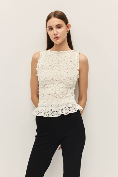 veda lace top