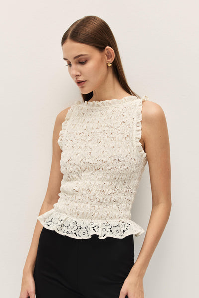 veda lace top