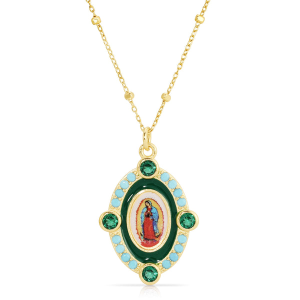 lady guadalupe necklace