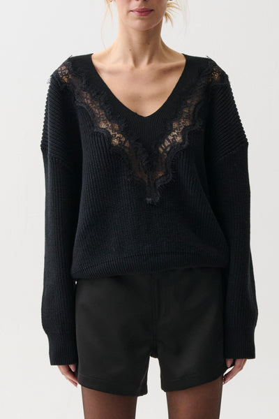 chiara lace sweater