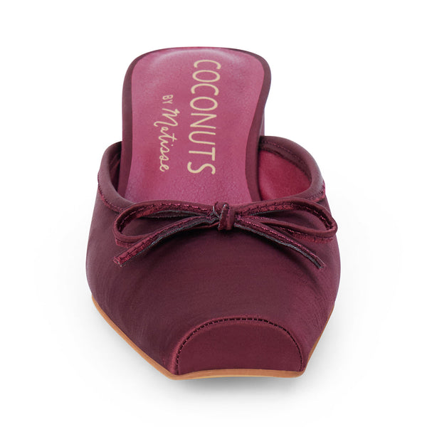 geneva heeled mule