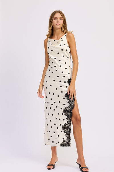abigail maxi slip dress
