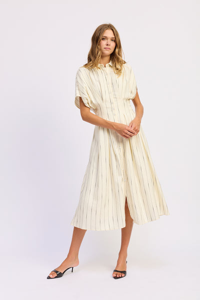 rebekah midi shirt dress