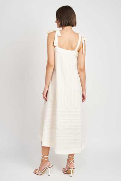 laurent midi dress
