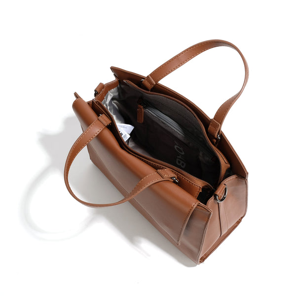 high noon top handle satchel