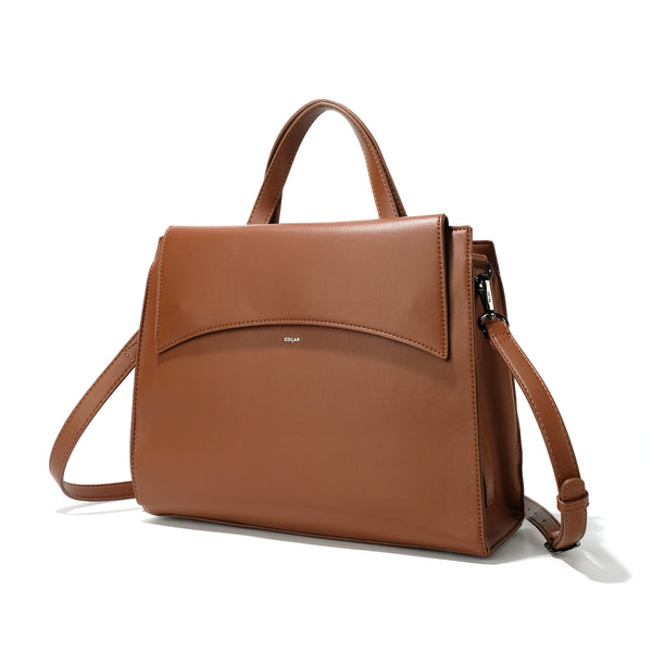 high noon top handle satchel