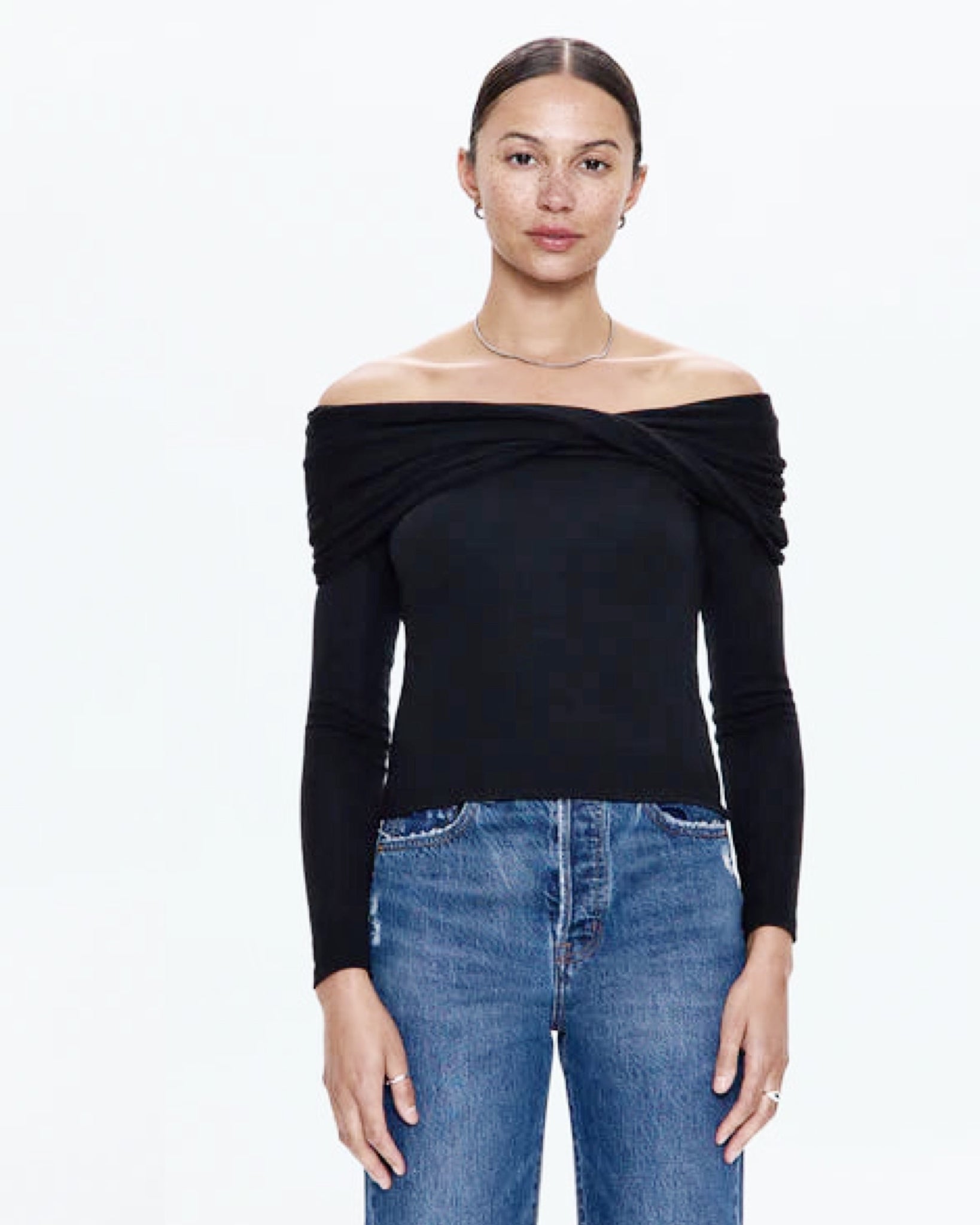 lyra off the shoulder top