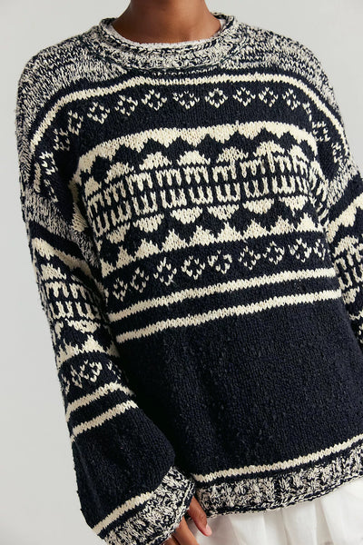 dani pattern sweater