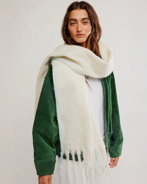 winter chill blanket scarf