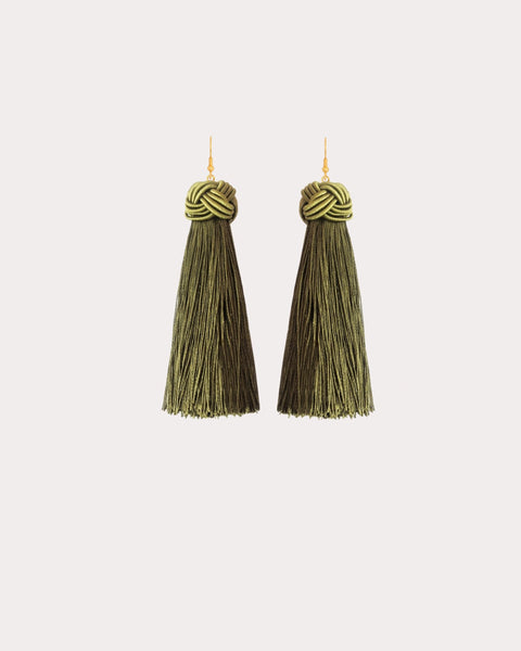 fringe hook earrings