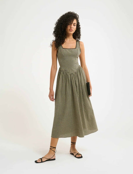 toulouse midi dress