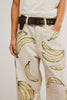 good luck printed jeans