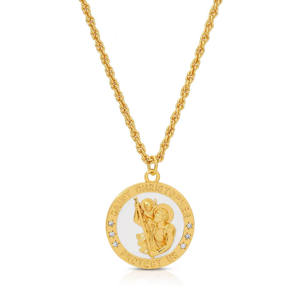 saint christopher necklace
