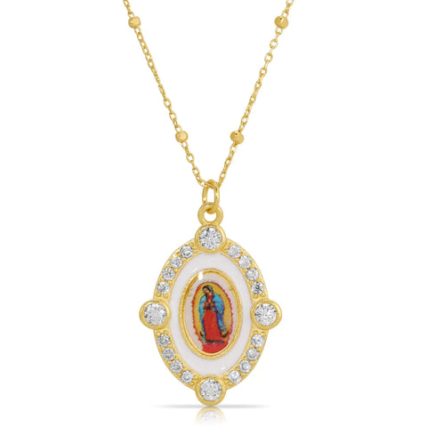 our lady guadalupe necklace