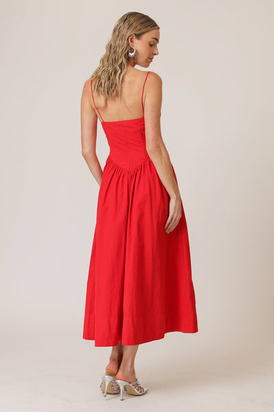 carmin maxi dress