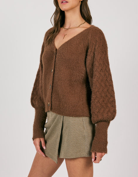 sweeping wind cardigan