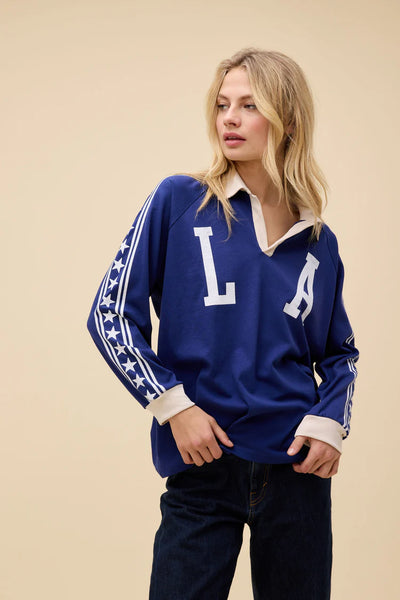 los angeles stars ragla rugby shirt