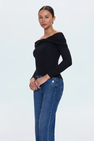 lyra off the shoulder top