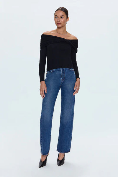 lyra off the shoulder top