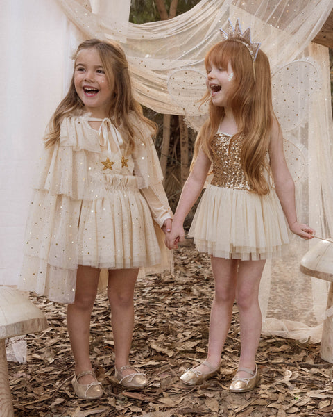 tulle cape
