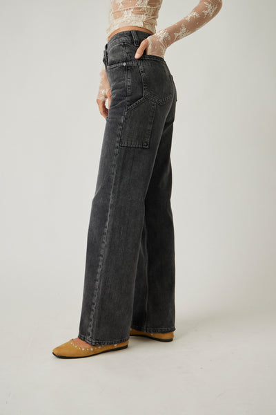 tinsley baggy high-rise jeans