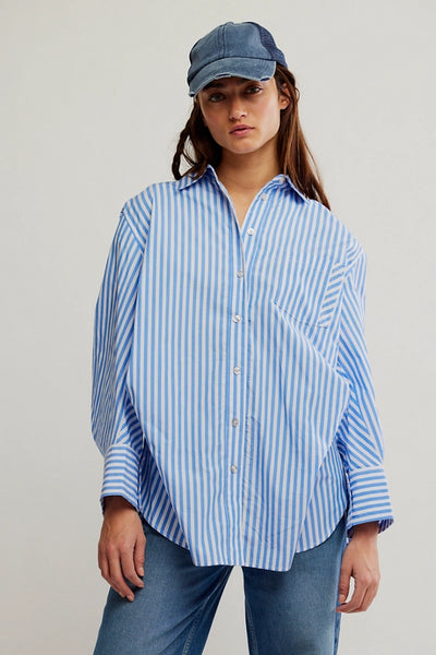 sabine tailored button down