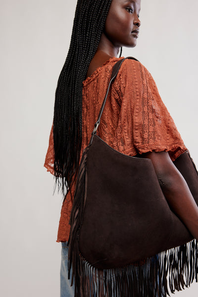 finn fringe shoulder bag