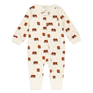 brown bear romper