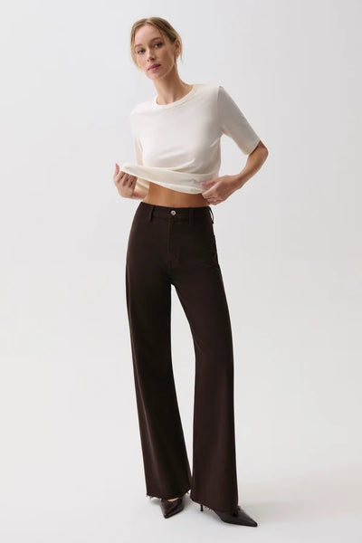 penny high rise wide leg pant