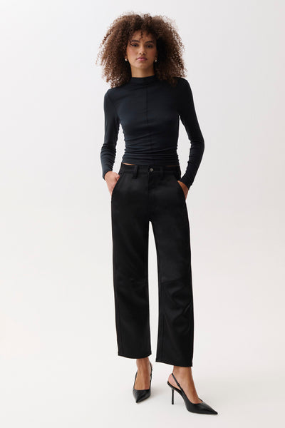beau sateen pants