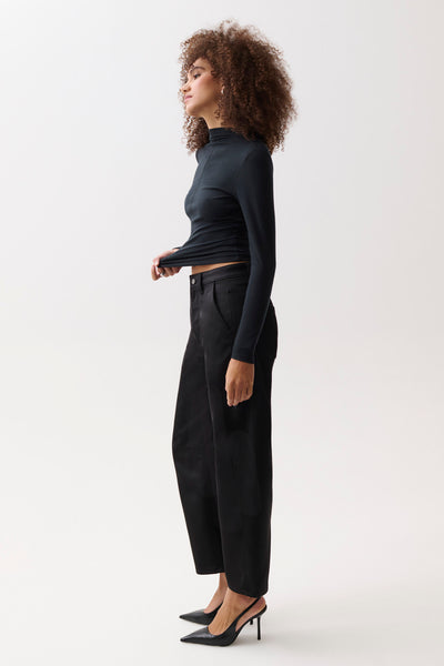 beau sateen pants