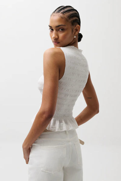 phoebe smocked tank