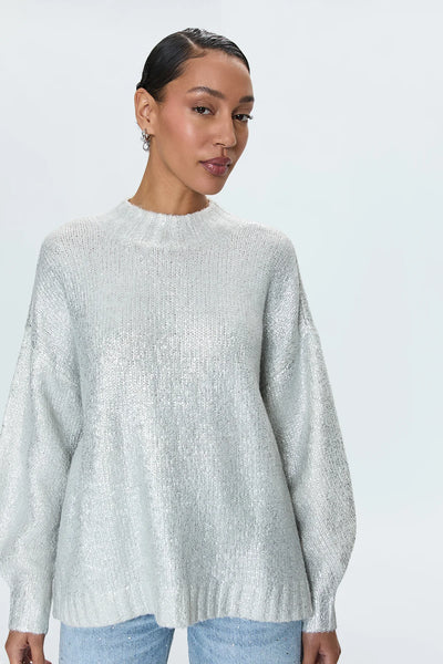 carlen metallic sweater