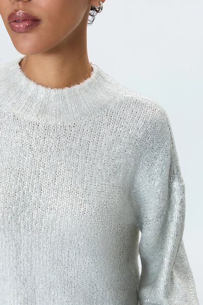 carlen metallic sweater