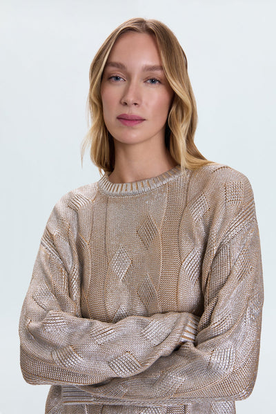 everly gilded sweater