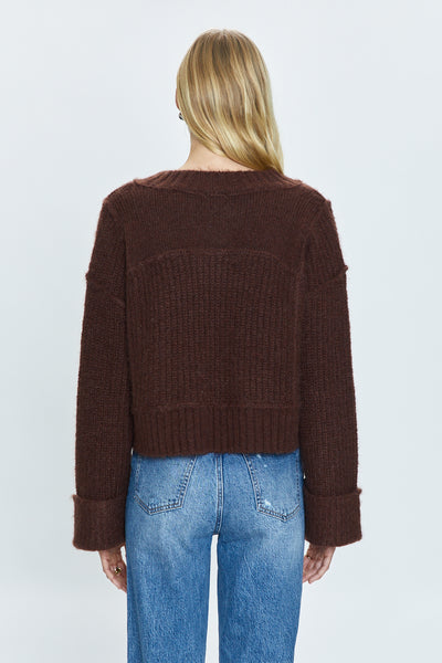 joy cropped boxy sweater