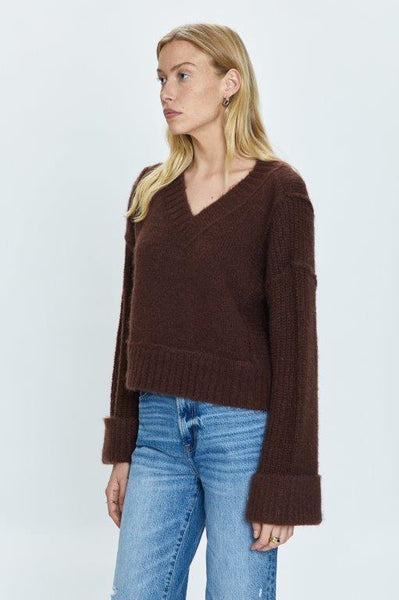 joy cropped boxy sweater